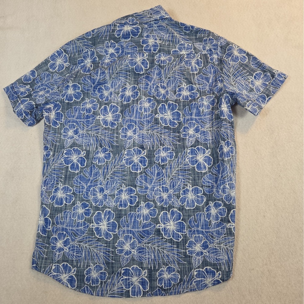 Kentucky Wildcats Hawaiian Shirt Mens L Blue Floral Top Of The World NCAA NWT - Picture 8 of 8